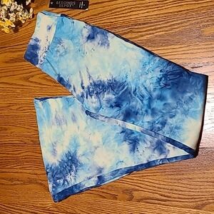 Leggings Depot Tie Dye Athletic Yoga Pants - Small